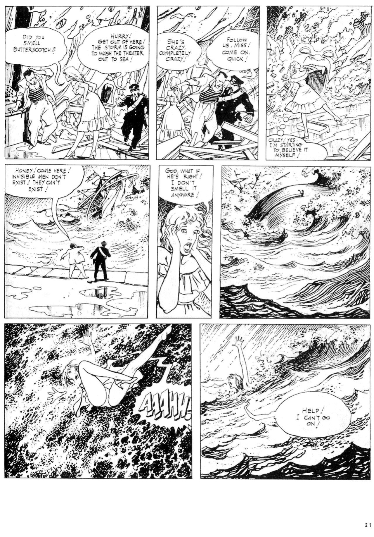 [Milo Manara] Butterscotch: Flavor of the Invisible #3