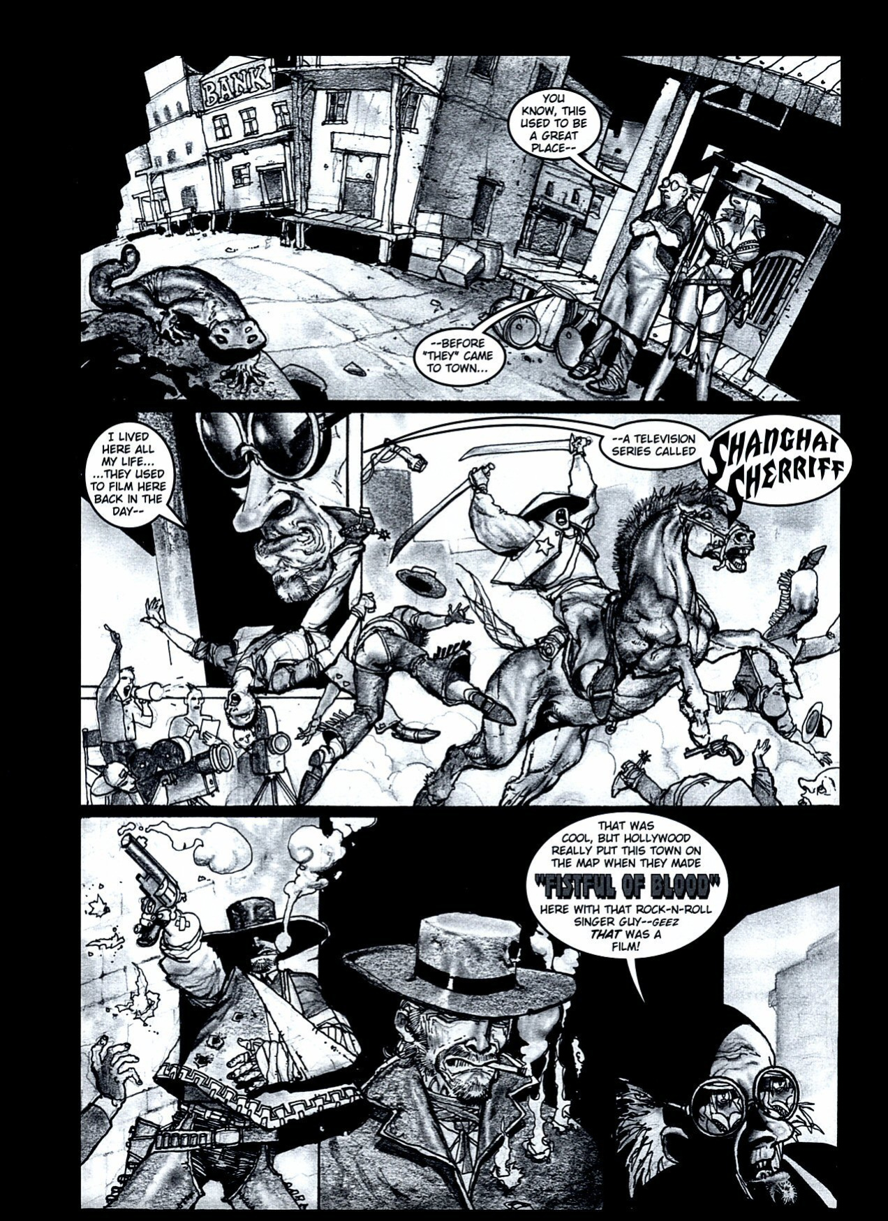 [Simon Bisley, Kevin Eastman] Fistful of Blood