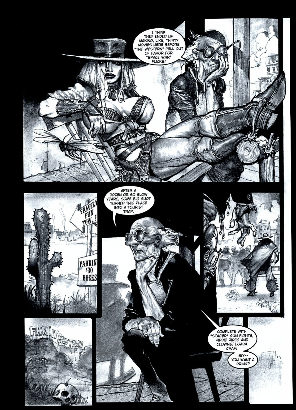 [Simon Bisley, Kevin Eastman] Fistful of Blood