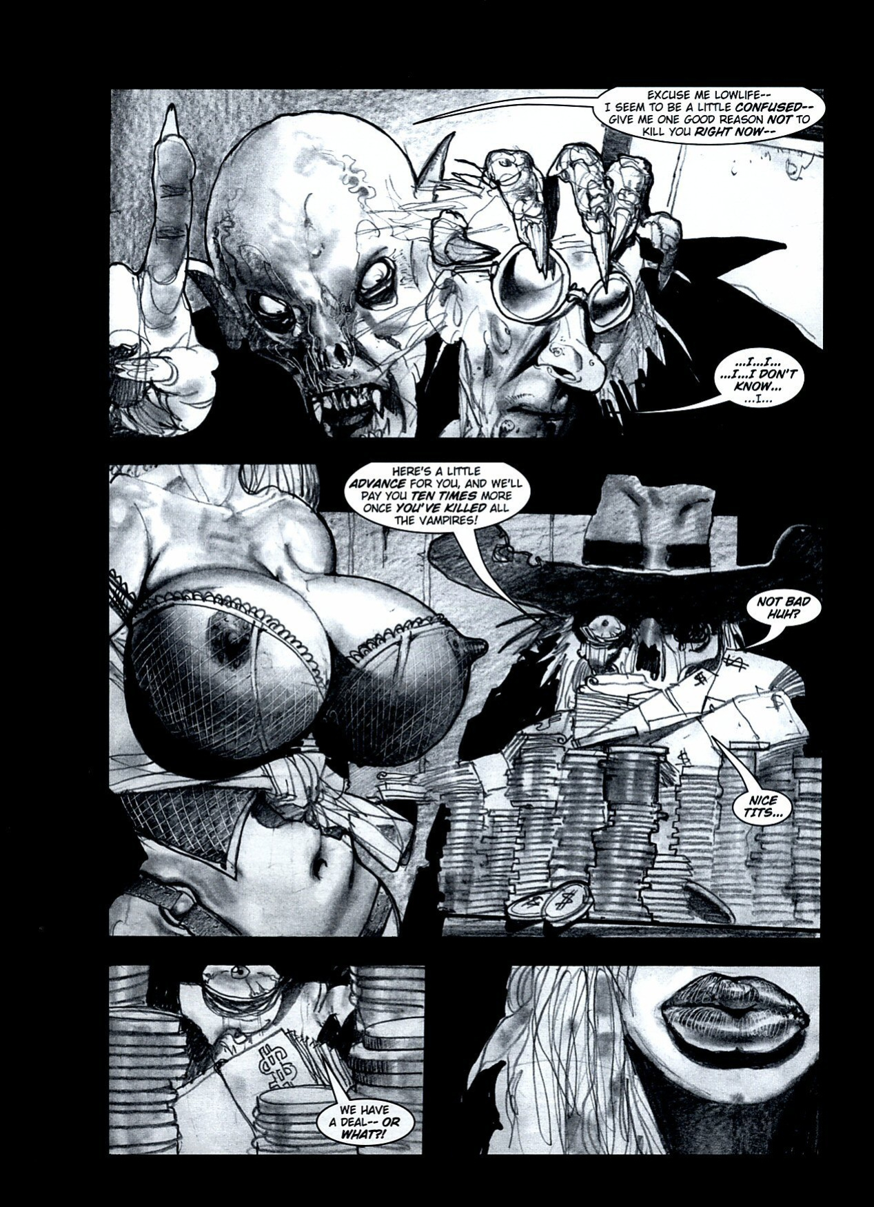[Simon Bisley, Kevin Eastman] Fistful of Blood
