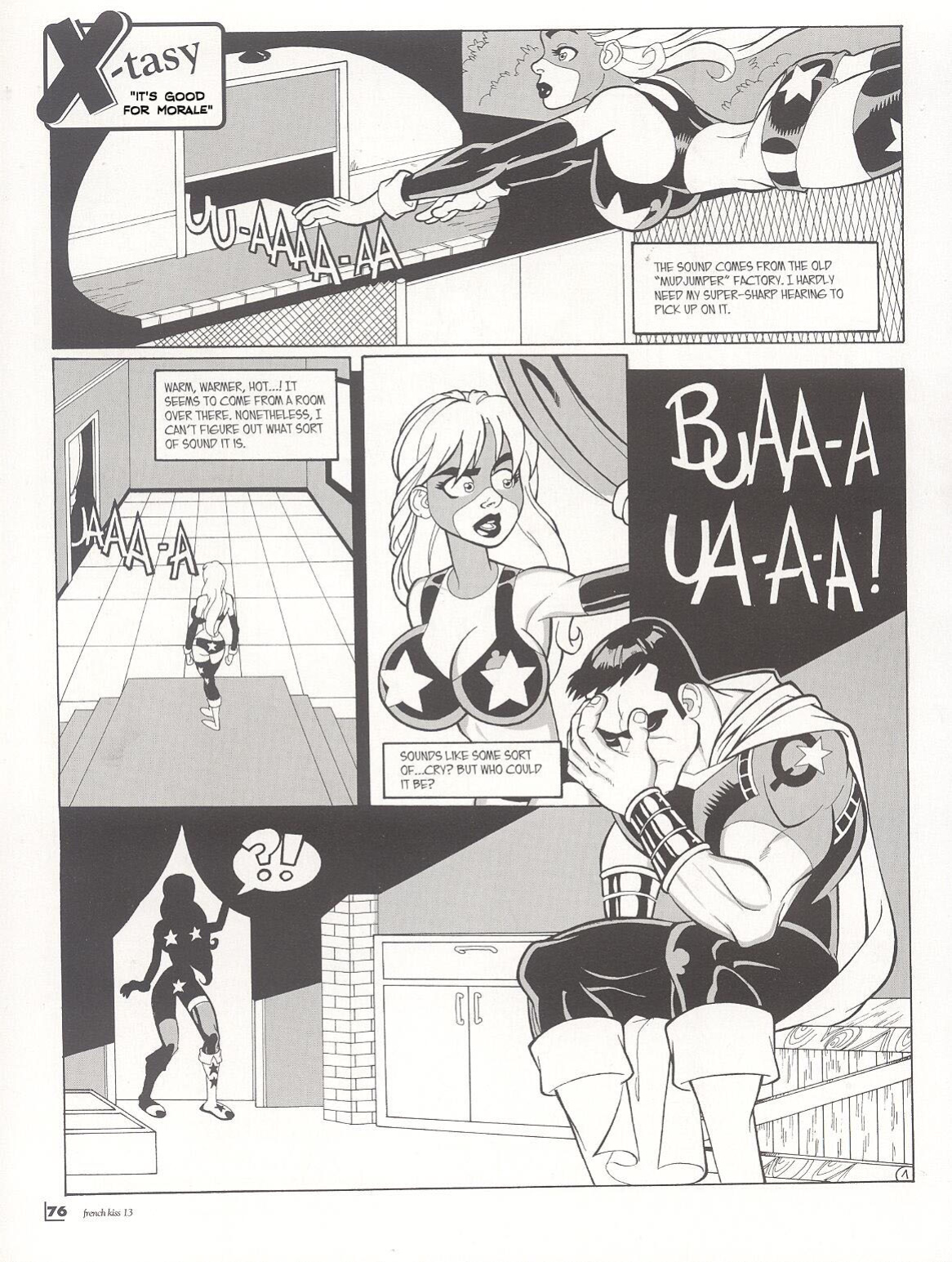 French Kiss Comix #165: Xtasis - Love at Work
