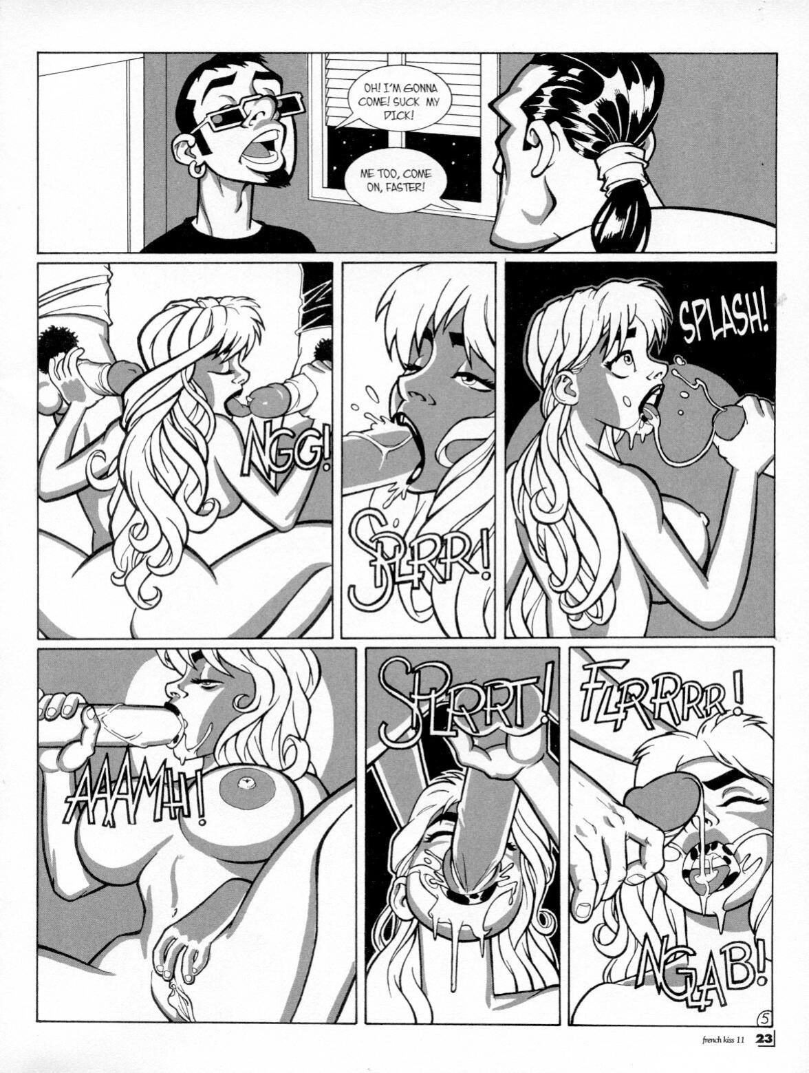 French Kiss Comix #165: Xtasis - Love at Work