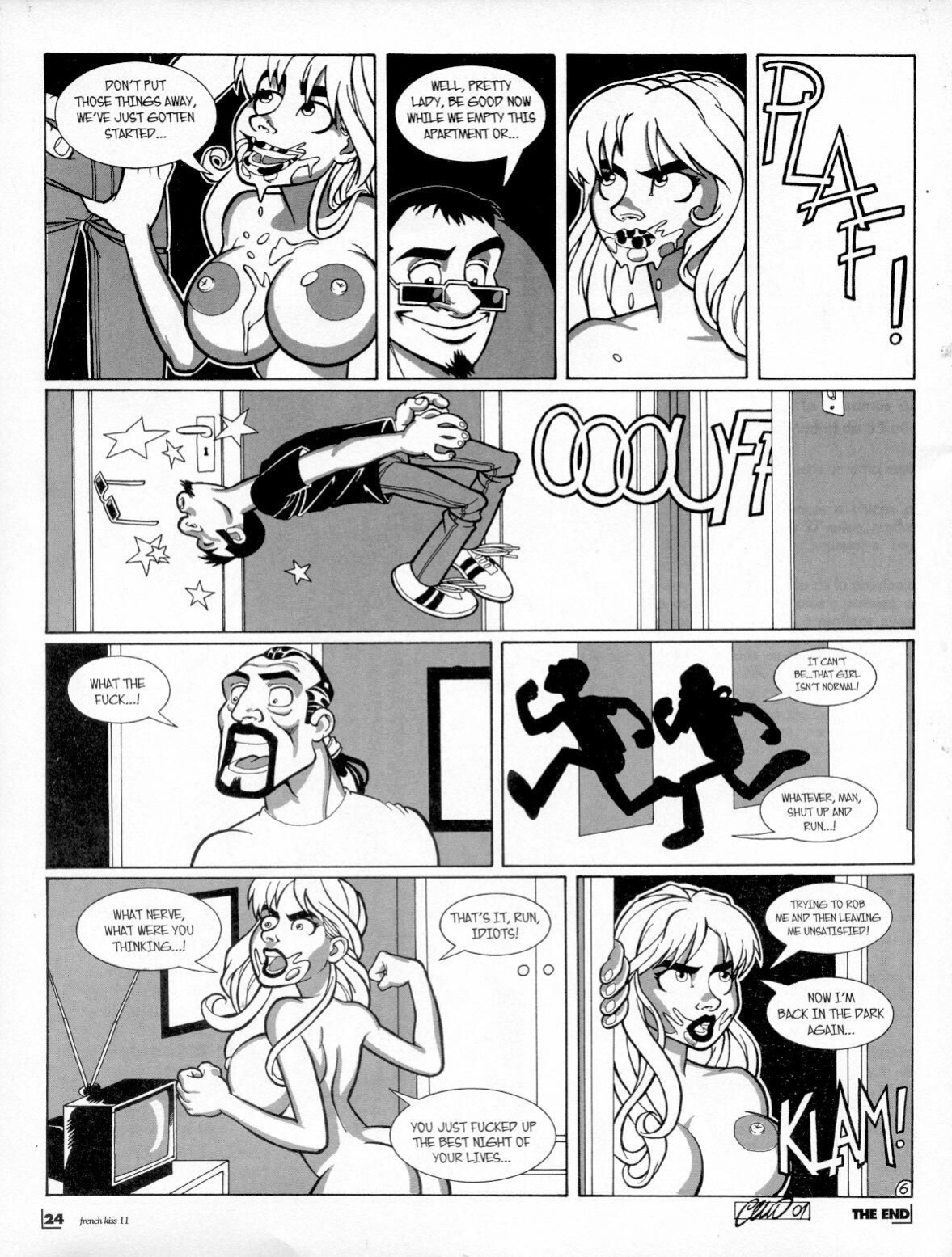 French Kiss Comix #165: Xtasis - Love at Work