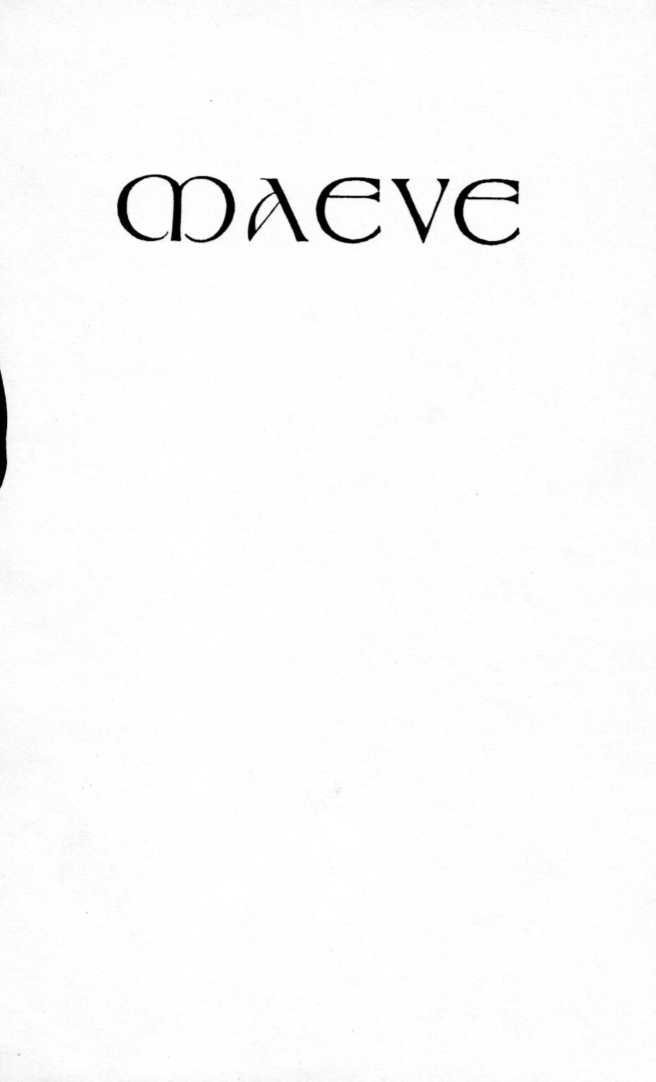 [David Gordon, Terry Hooper] Maeve - 1 Girl 4 Women