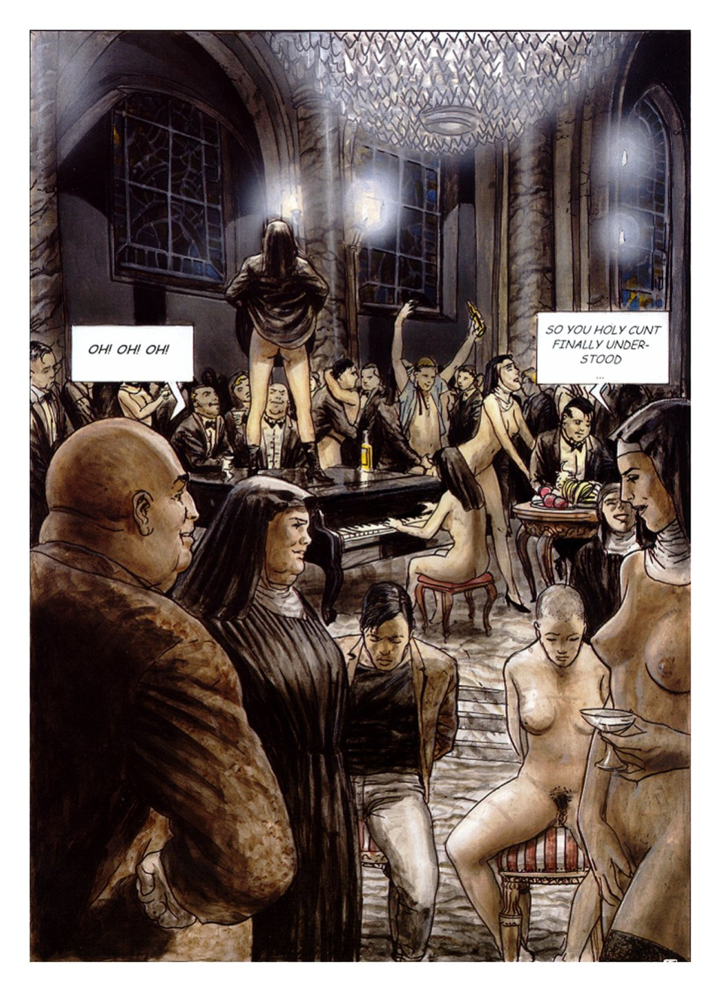 [Arturo Picca, Dante Tiberia] Nuns of Terror