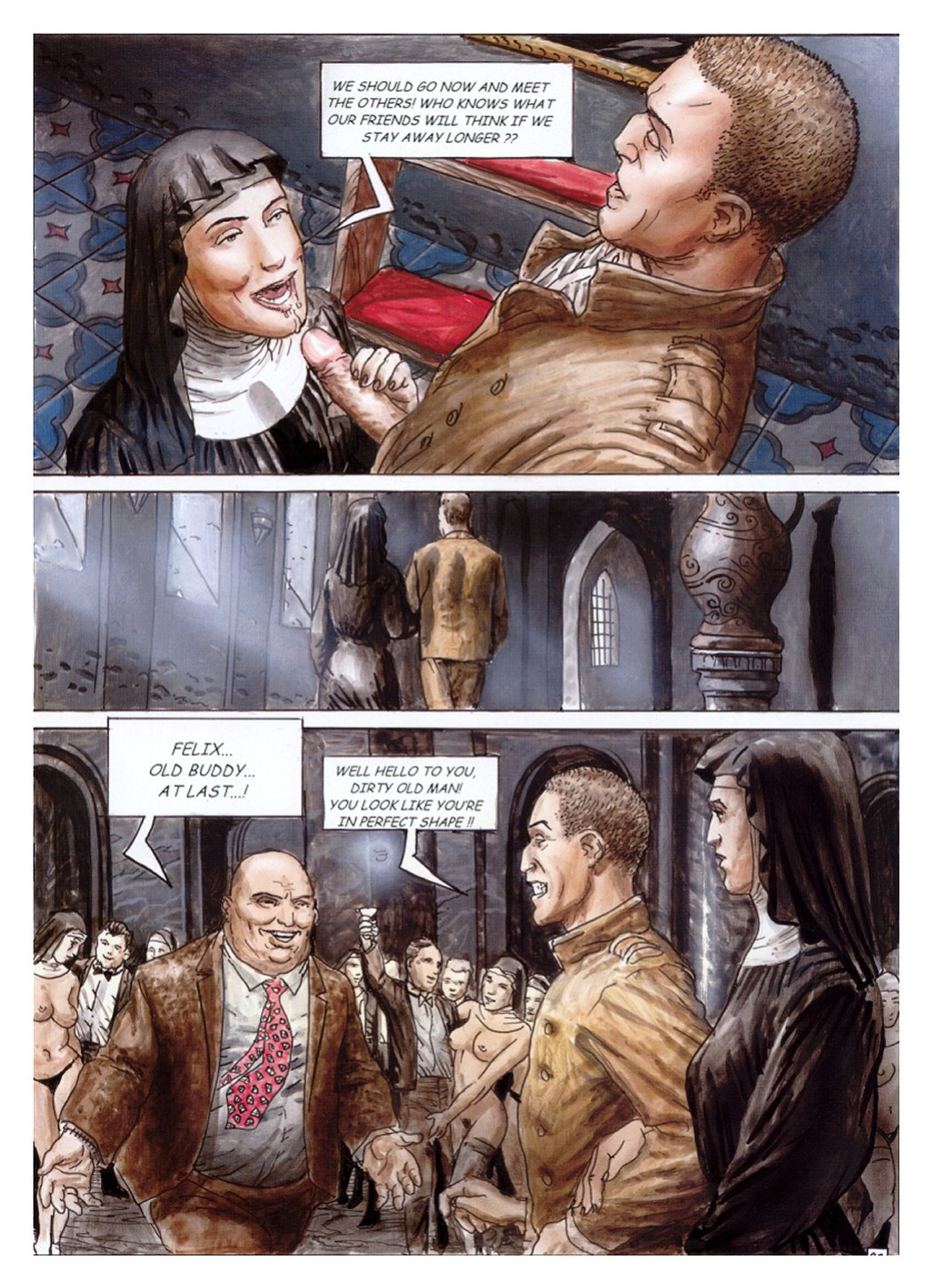 [Arturo Picca, Dante Tiberia] Nuns of Terror