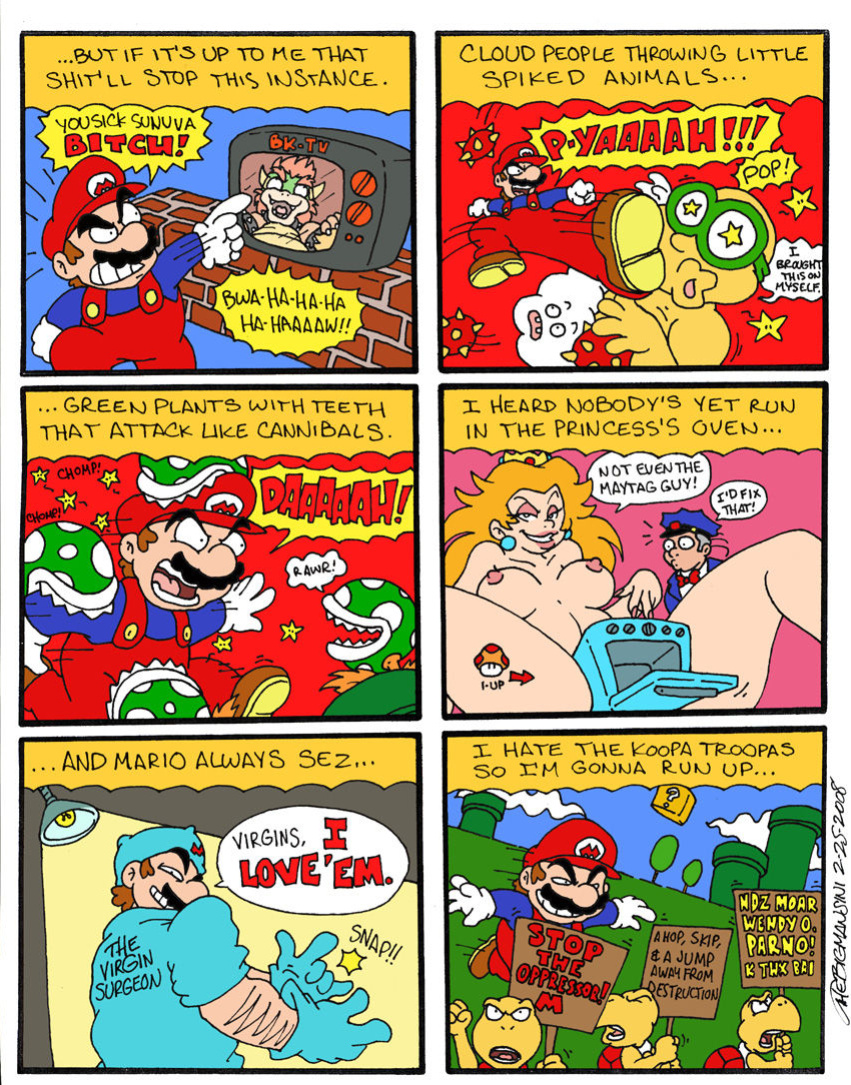 [The Big Mansini] Warp to World 69 (Super Mario Brothers)