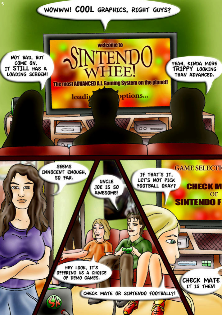 [Kris P. Kreme] Kremed Komics #3: Sintendo Whee!