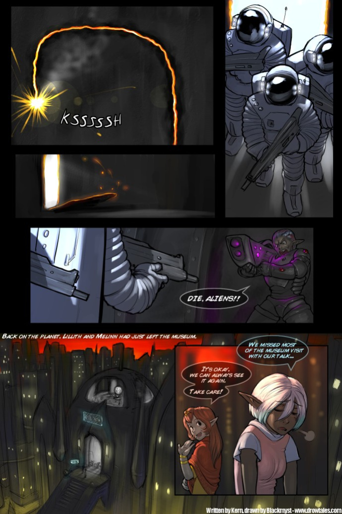 Drowtales: Space Age (Chapter 1)