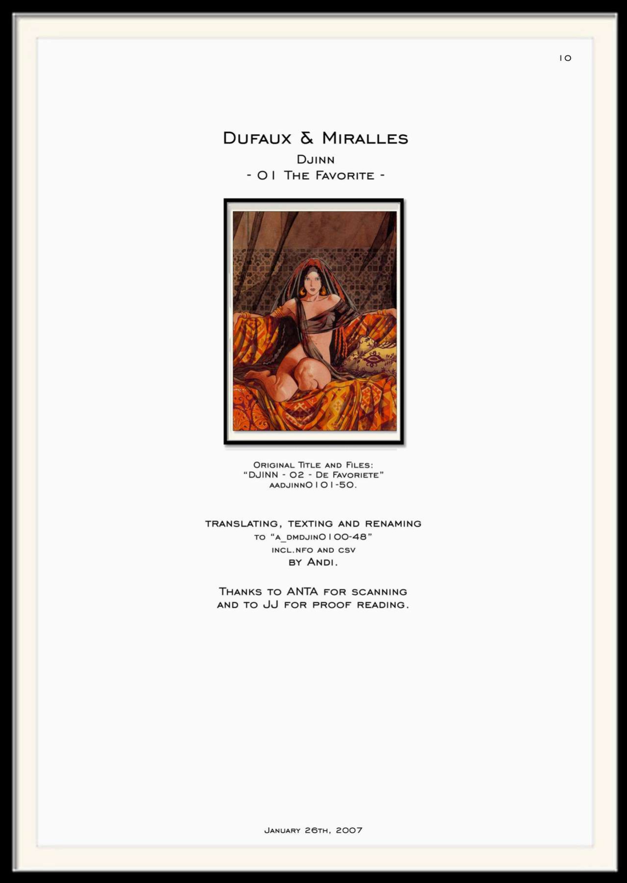 [Ana Miralles] Djinn - Volume #1: The Favorite