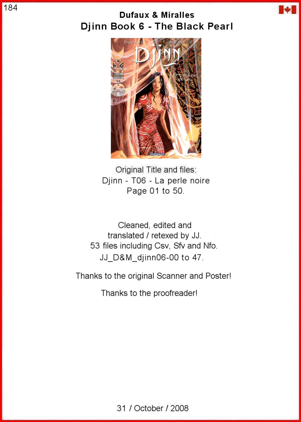 [Ana Miralles] Djinn - Volume #6: The Black Pearl