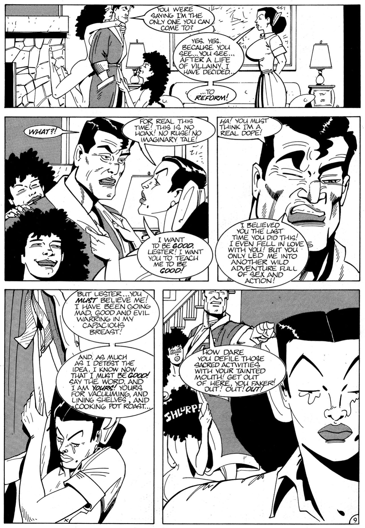 [Marvin Perry Mann] Lizard Lady #2