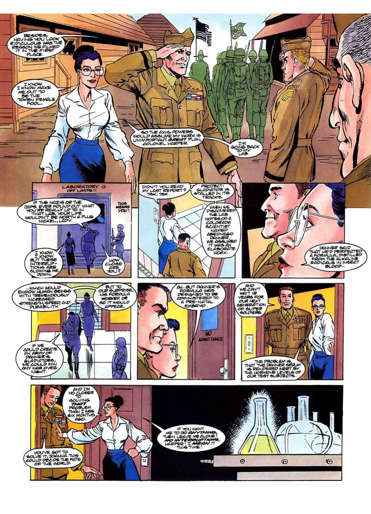 [Mike Harris] Doctor Dare - Prologue: The Right Man For the Job