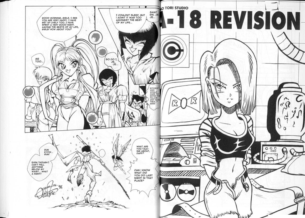 [Nacho Fernandez] A-18 Revision (Dragon Ball Z)