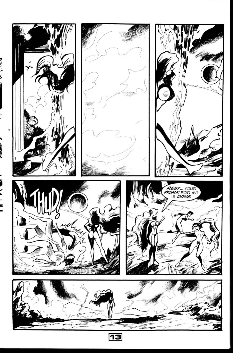 [Matt Lunsford] La Blue Girl Issue 12 (La Blue Girl)