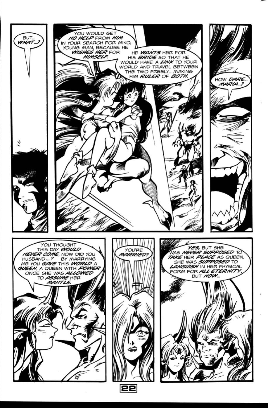 [Matt Lunsford] La Blue Girl Issue 12 (La Blue Girl)