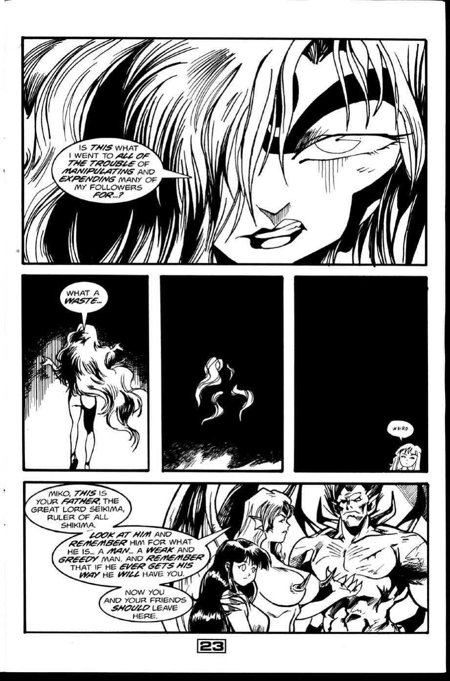 [Matt Lunsford] La Blue Girl Issue 12 (La Blue Girl)