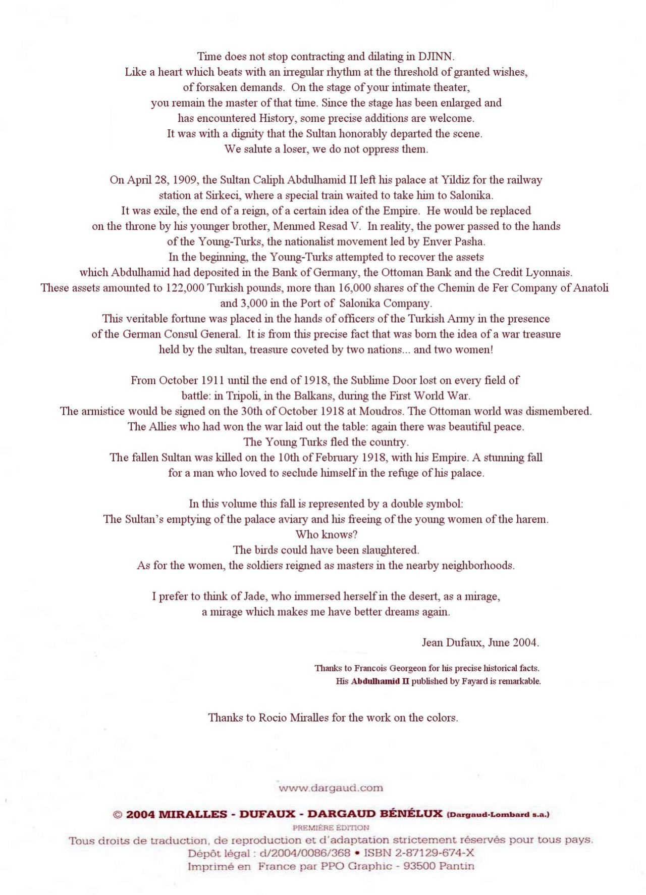 [Ana Miralles] Djinn - Volume #4: The Treasure
