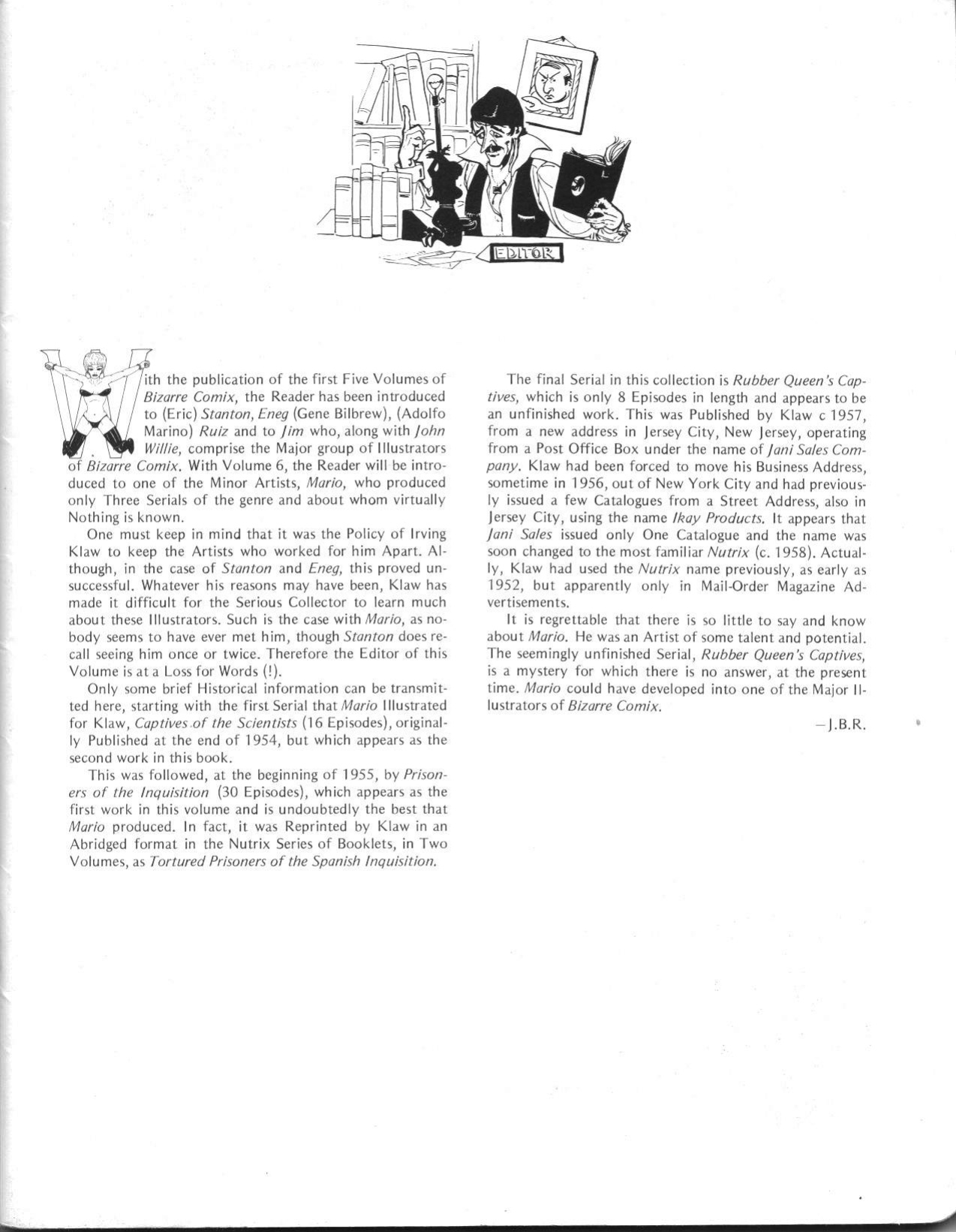 Bizarre Comix - Volume #6