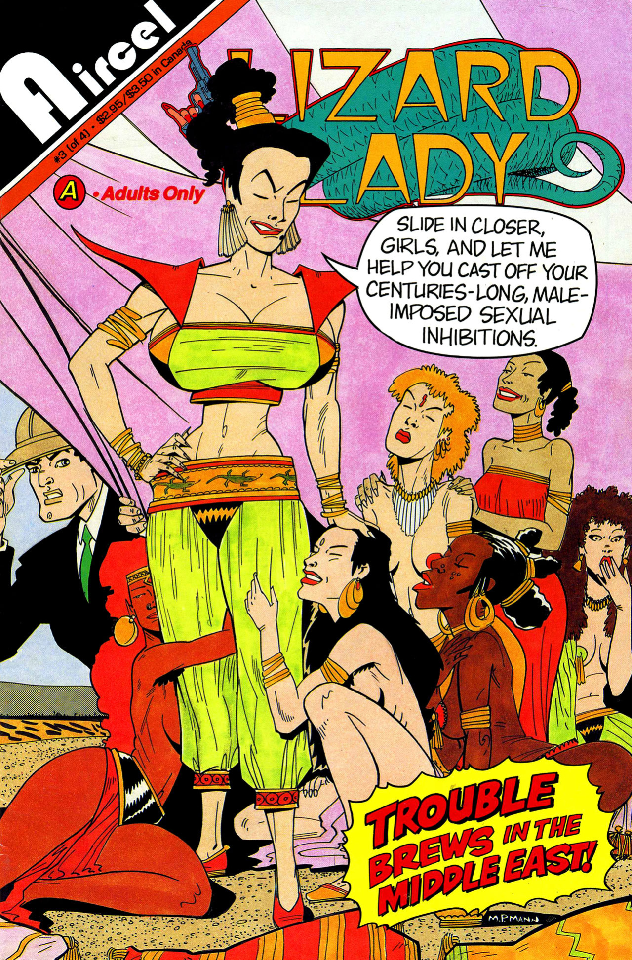 [Marvin Perry Mann] Lizard Lady #3