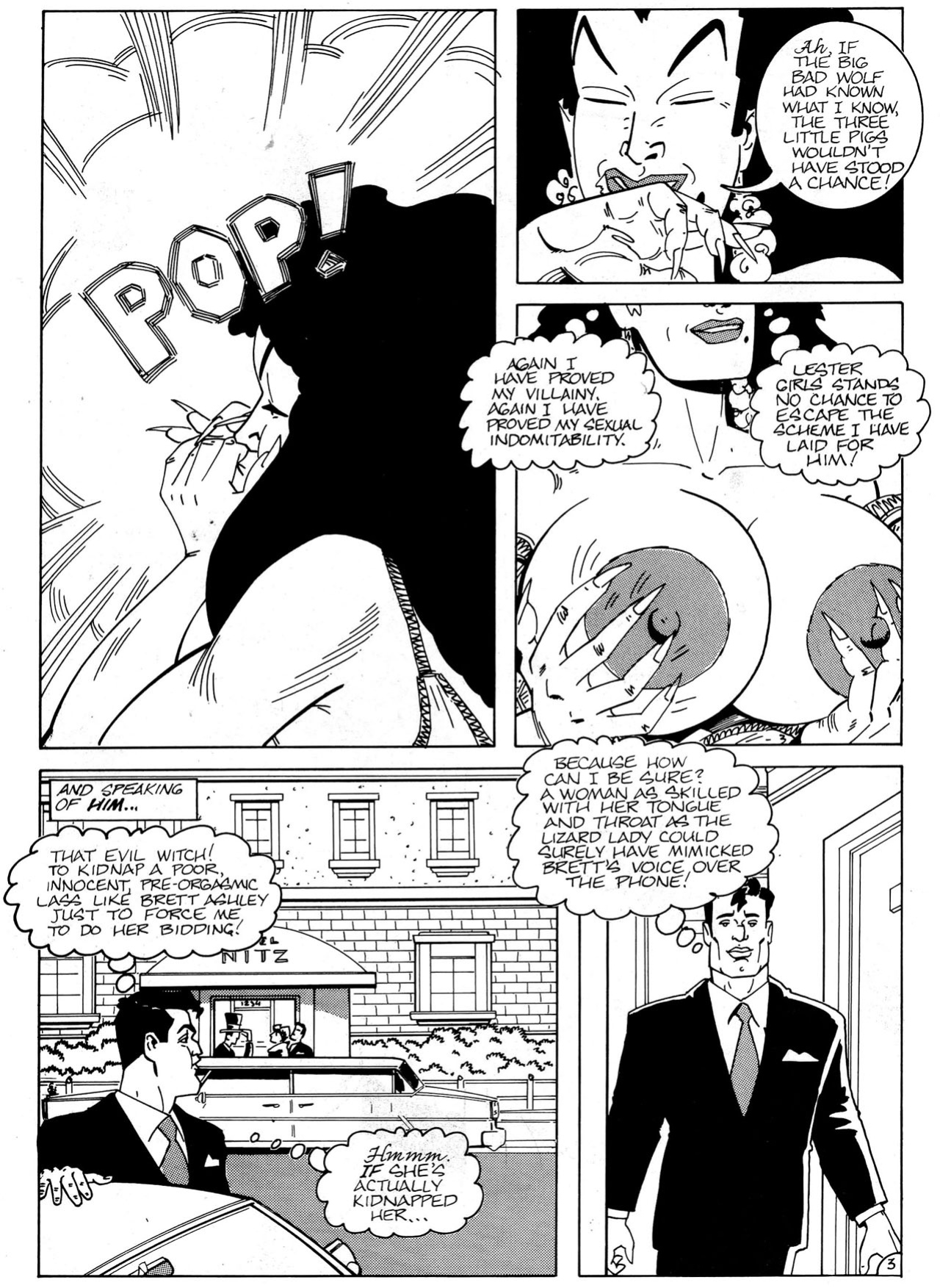 [Marvin Perry Mann] Lizard Lady #3