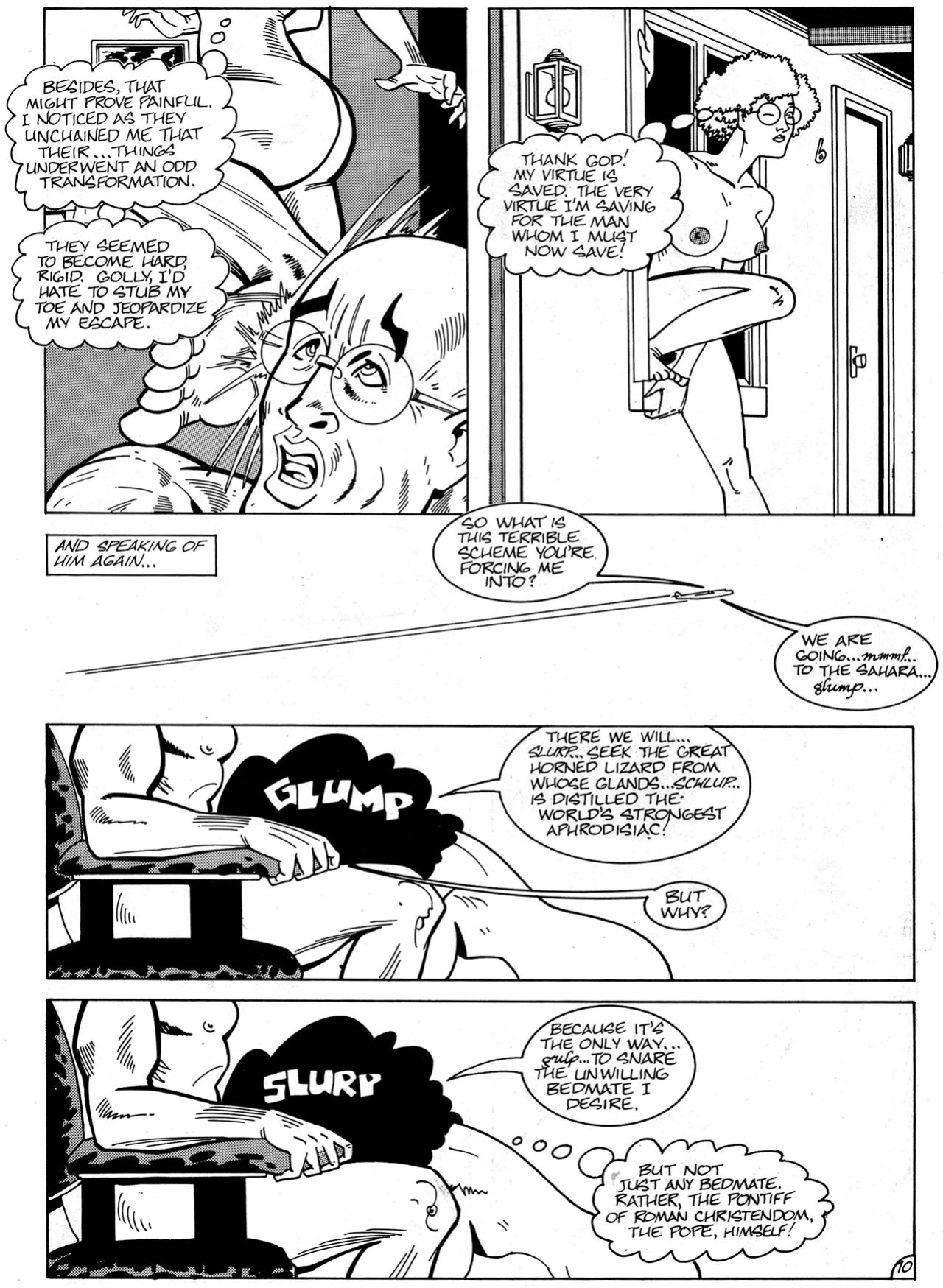 [Marvin Perry Mann] Lizard Lady #3