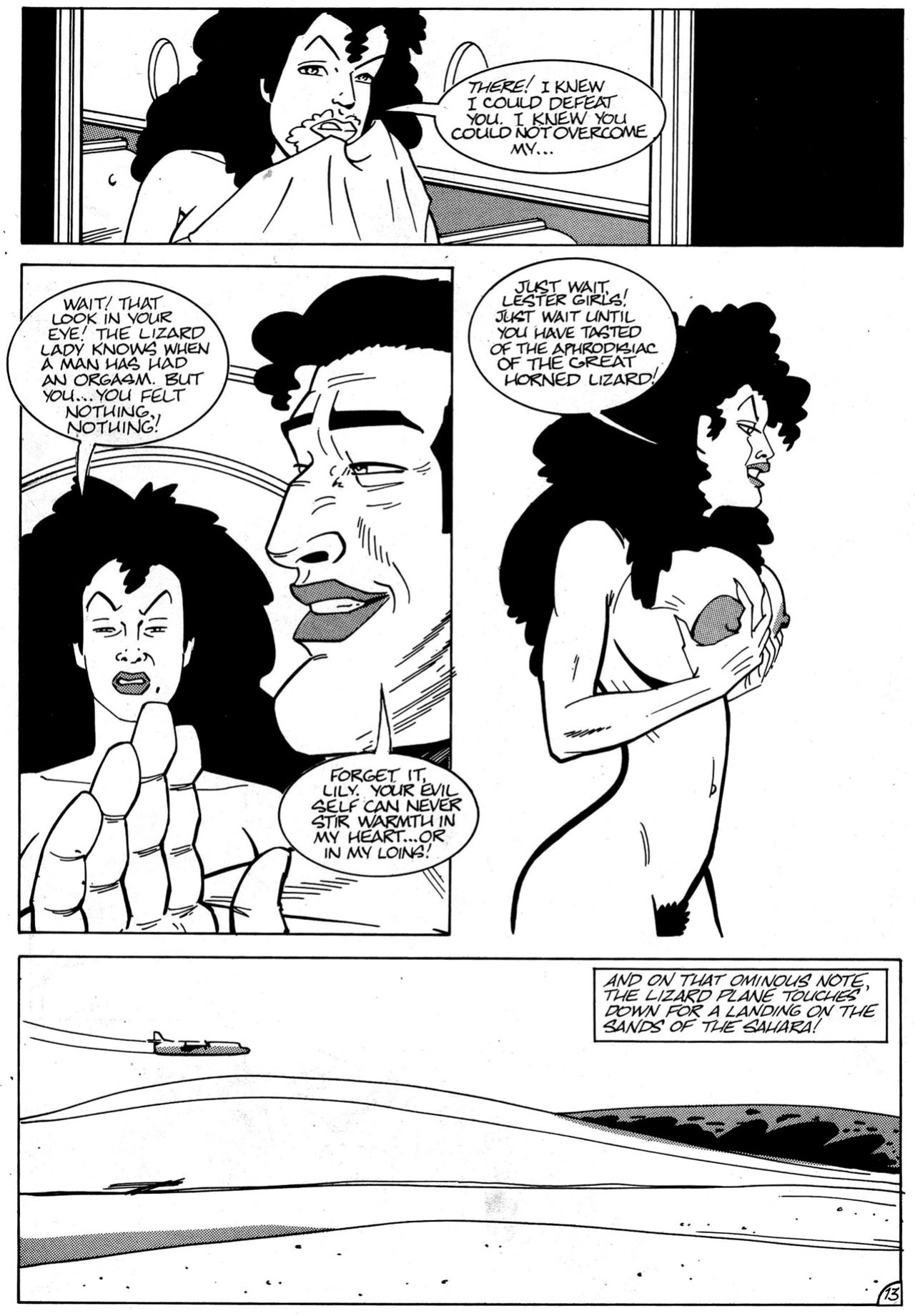 [Marvin Perry Mann] Lizard Lady #3