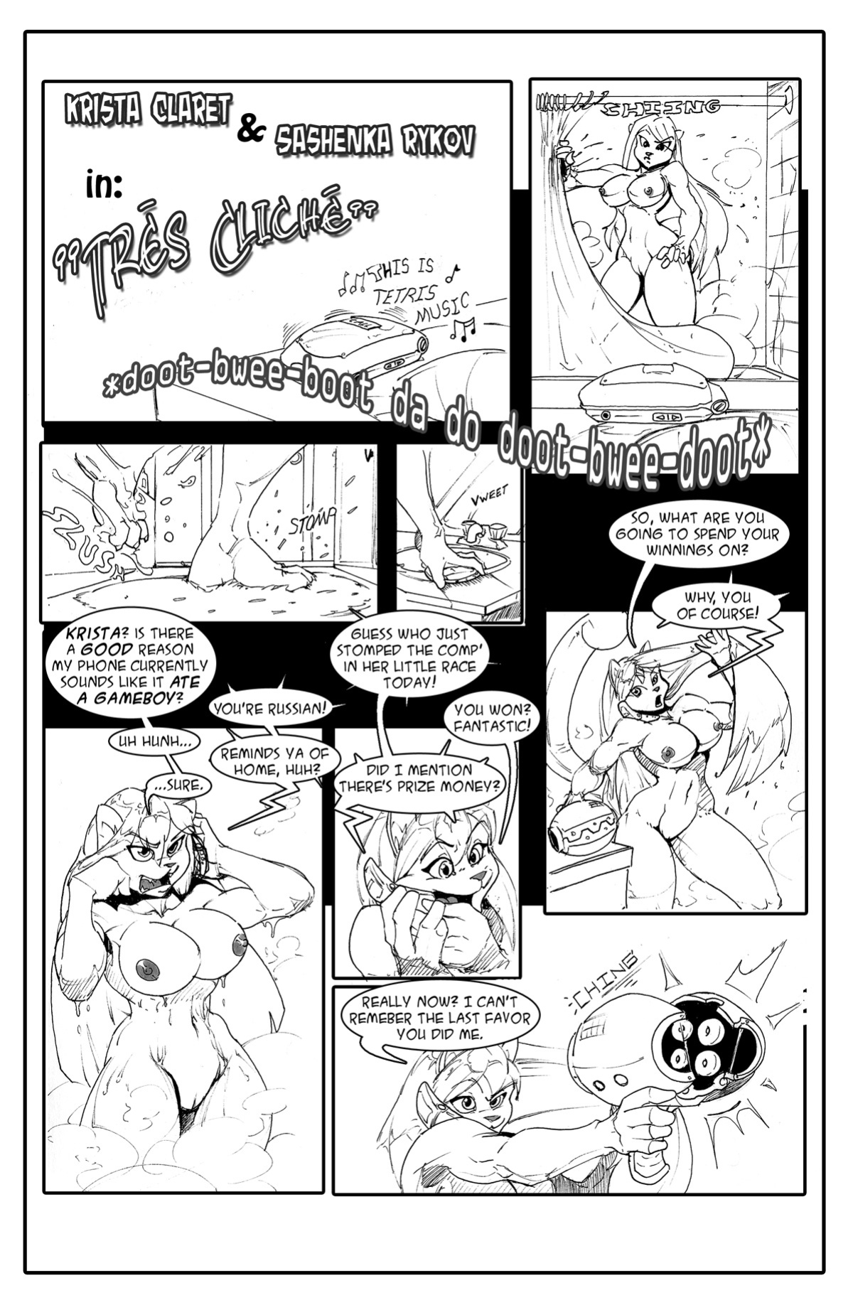 [Zillford] Krista Claret in "Très Clichè!"