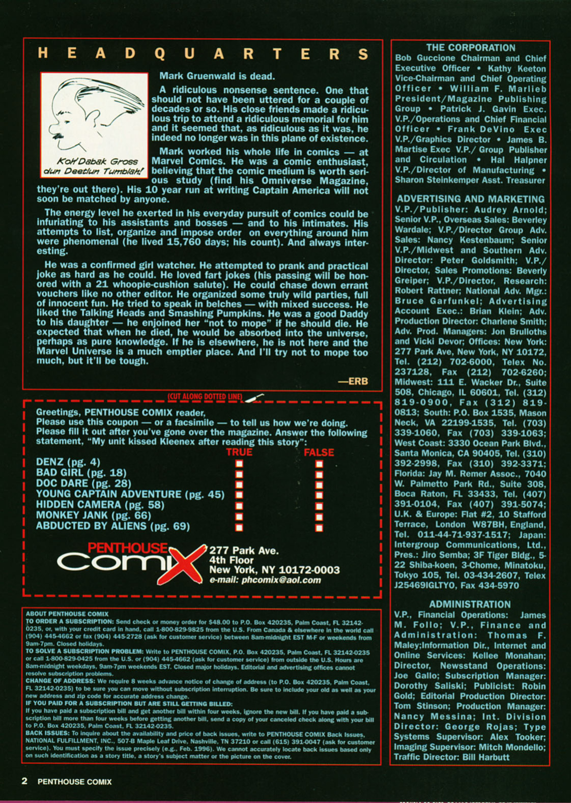Penthouse Comix 17