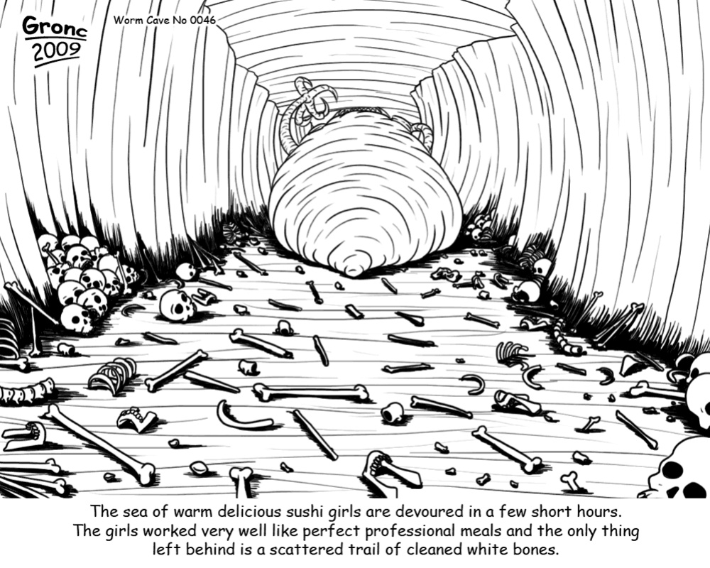 worm cave + bonus