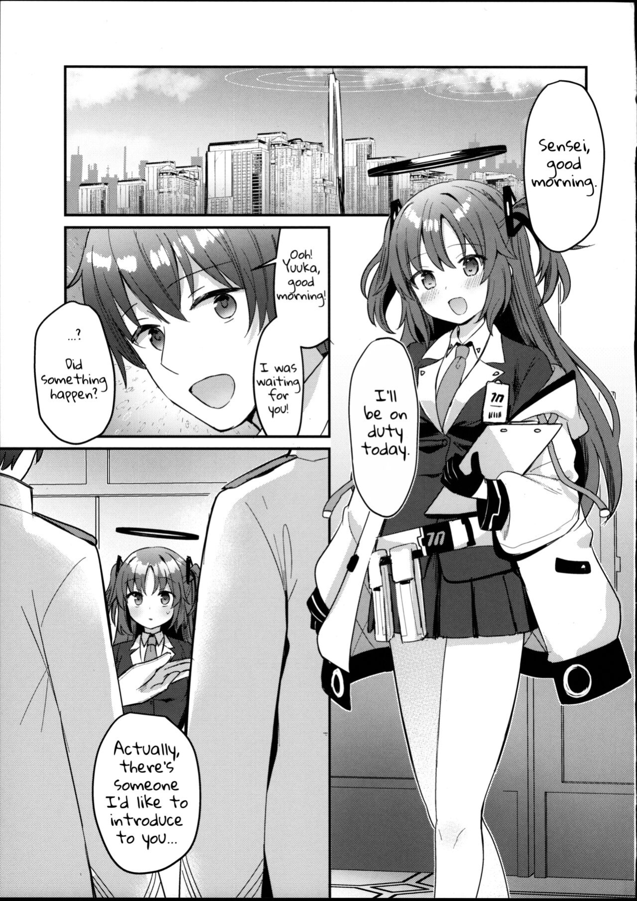 (C102) [Chiukorone (Chiune)] Kimodebu Sugite Kivotos o Horoboshita Sensei ga Bessekaisen no Yuuka o NTR Ryoujoku suru Hon (Blue Archive)