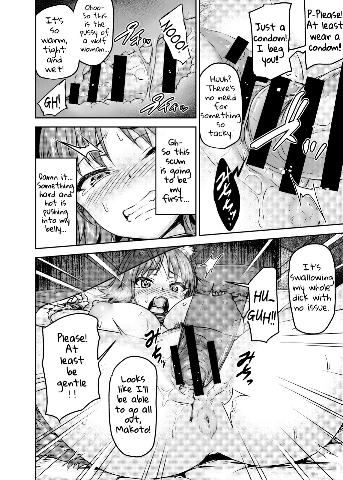[Sazareito (Ohnaka Ito)] Mesuinu Keiyaku Kairaku Ochi Makoto | Makoto Falls to Pleasure with a Bitch Contract (Princess Connect! Re:Dive)