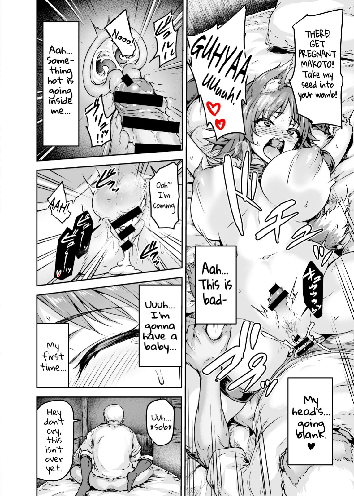 [Sazareito (Ohnaka Ito)] Mesuinu Keiyaku Kairaku Ochi Makoto | Makoto Falls to Pleasure with a Bitch Contract (Princess Connect! Re:Dive)