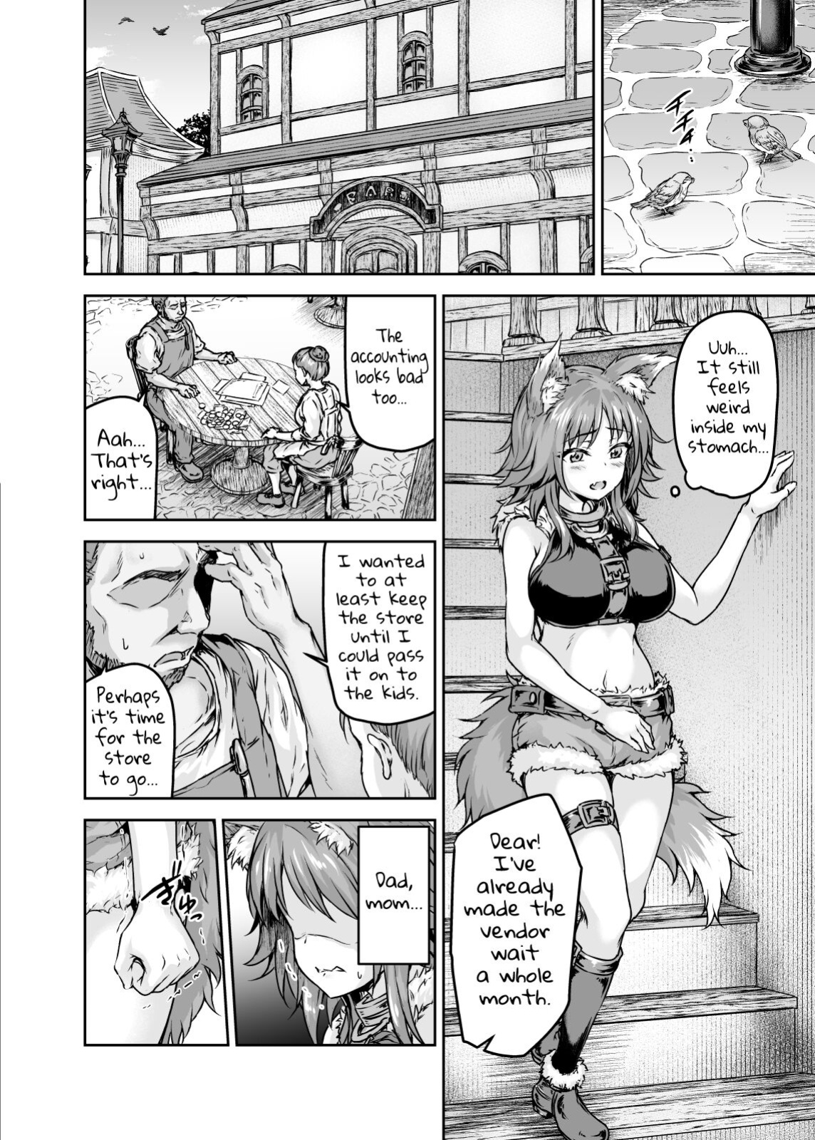 [Sazareito (Ohnaka Ito)] Mesuinu Keiyaku Kairaku Ochi Makoto | Makoto Falls to Pleasure with a Bitch Contract (Princess Connect! Re:Dive)