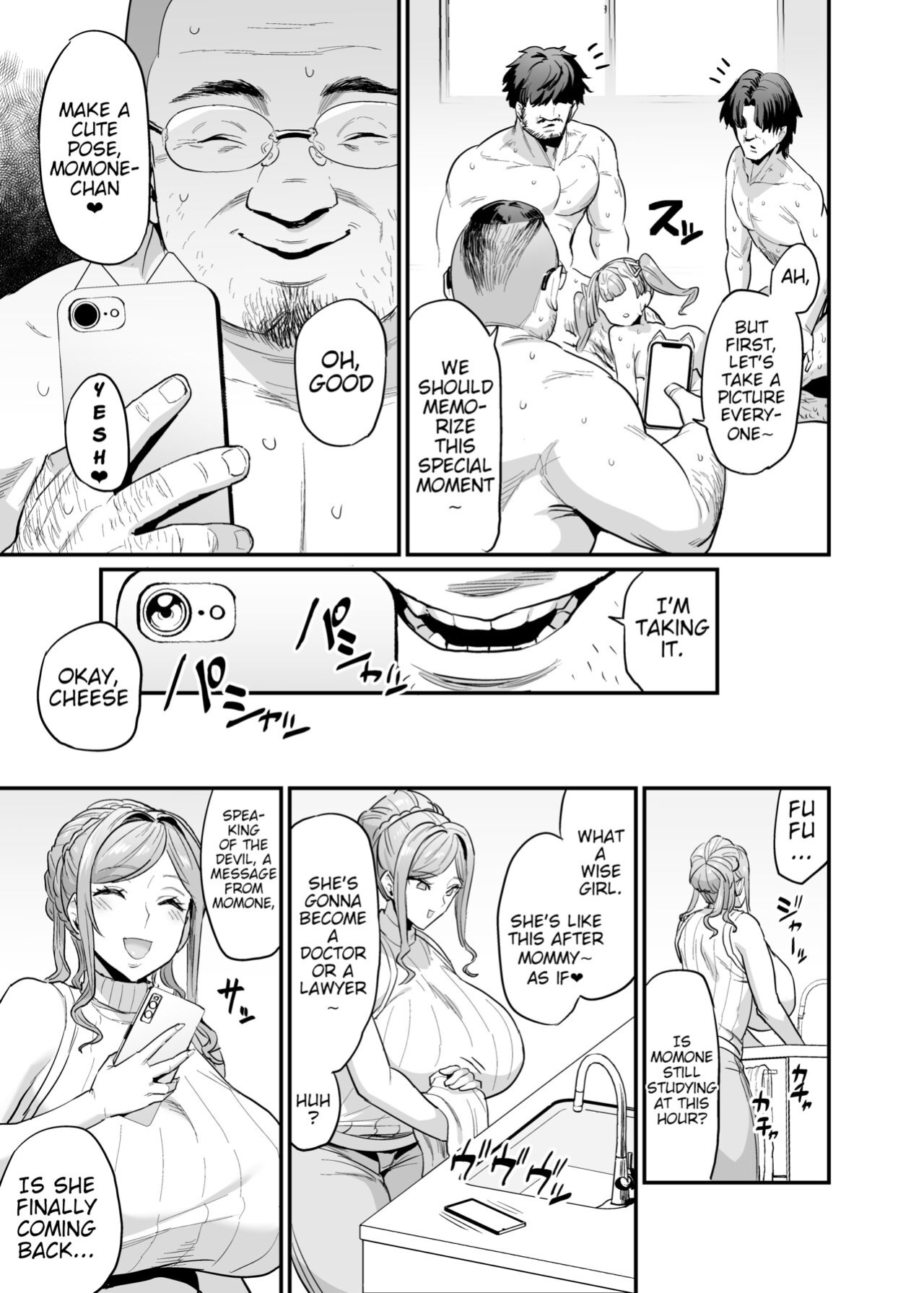 [OVing (Obui)] Paihame Kazoku #2 Momone Aiiku | Titfuck Family #2 Momone Sex Education [Uncensored] [Poranya]