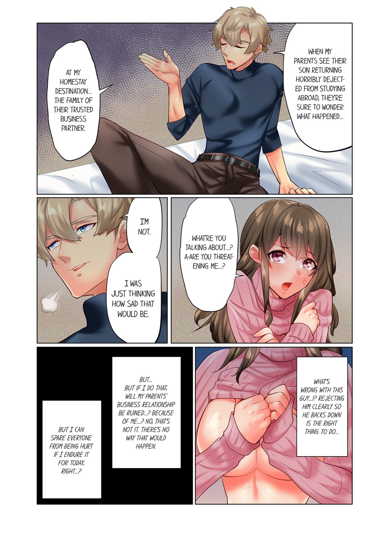 [Yomosugara] Zetsurin Gaikokujin no Yaba Sugiru Netori Kata 〜 Iya to wa Iwasenai , Kikakugai no Wakarase SEX 1-3 | The Incredible Foreigner Who's Into a Crazy Kind of Cuckolding 1-3