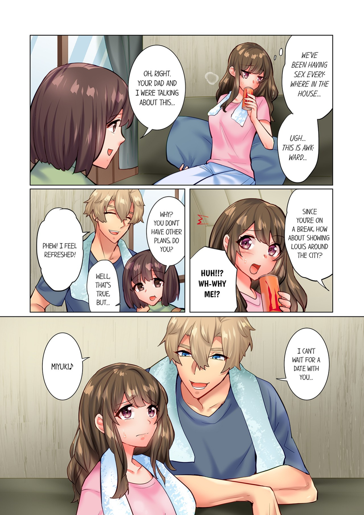 [Yomosugara] Zetsurin Gaikokujin no Yaba Sugiru Netori Kata 〜 Iya to wa Iwasenai , Kikakugai no Wakarase SEX 1-3 | The Incredible Foreigner Who's Into a Crazy Kind of Cuckolding 1-3