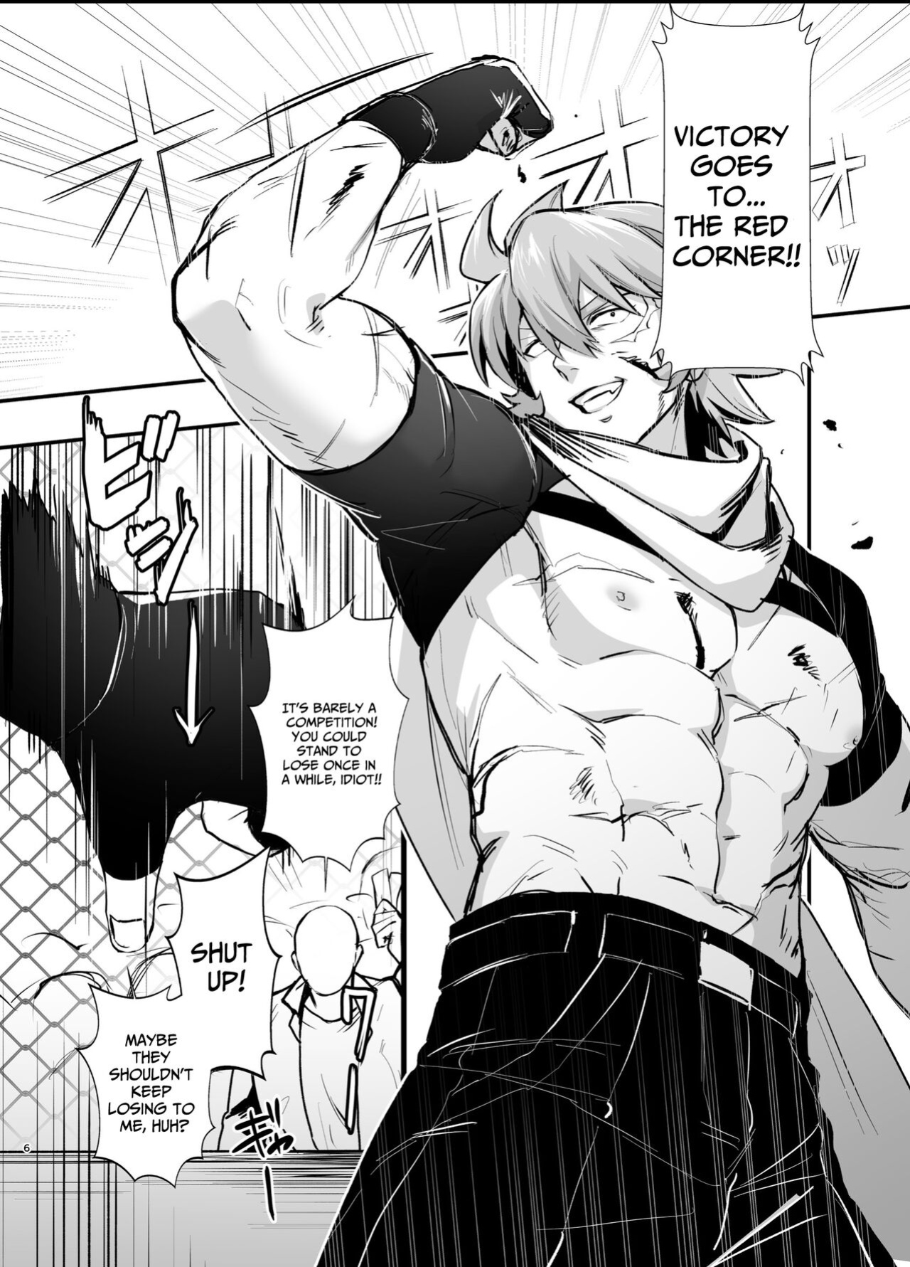 [happyhappy-unicornfarm (Tadano)] Who'd Have Thought The Strongest Man Would Get His Pussy Ploughed...