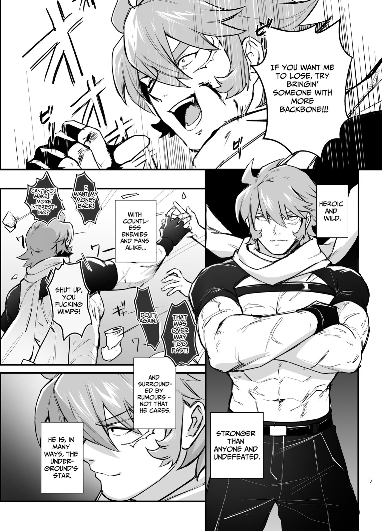[happyhappy-unicornfarm (Tadano)] Who'd Have Thought The Strongest Man Would Get His Pussy Ploughed...
