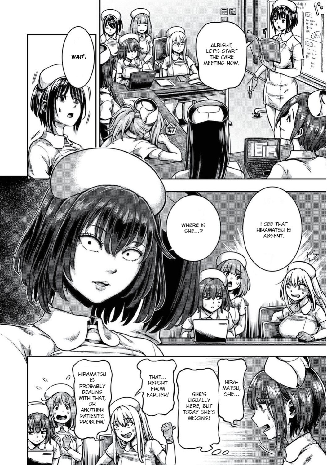 [Kameyama Shiruko] Sakusei Byoutou ~Seikaku Saiaku no Nurse shika Inai Byouin de Shasei Kanri Seikatsu~ Ch. 5.5 | Life in a Hospital With Only the Worst Nurses! Ch. 5.5 (COMIC Ananga Ranga Vol. 76) [nudgenudge]