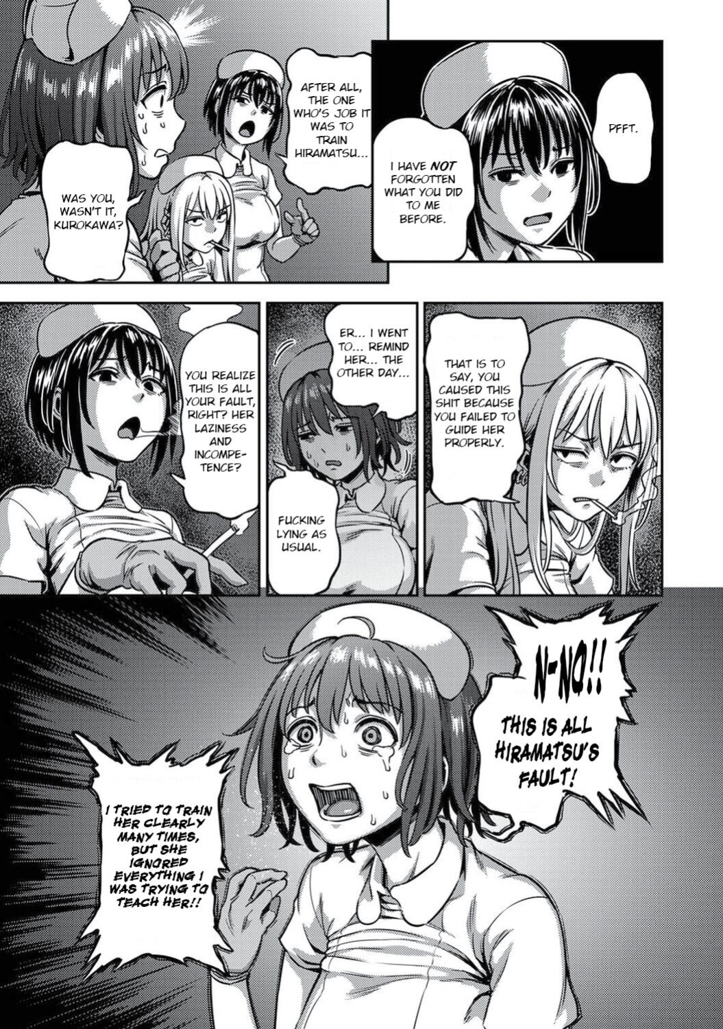 [Kameyama Shiruko] Sakusei Byoutou ~Seikaku Saiaku no Nurse shika Inai Byouin de Shasei Kanri Seikatsu~ Ch. 5.5 | Life in a Hospital With Only the Worst Nurses! Ch. 5.5 (COMIC Ananga Ranga Vol. 76) [nudgenudge]