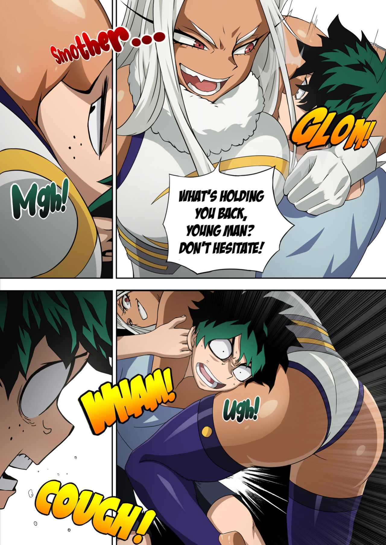 [Foot Croft] Mirko's special training (My Hero Academia) [Uncensored]