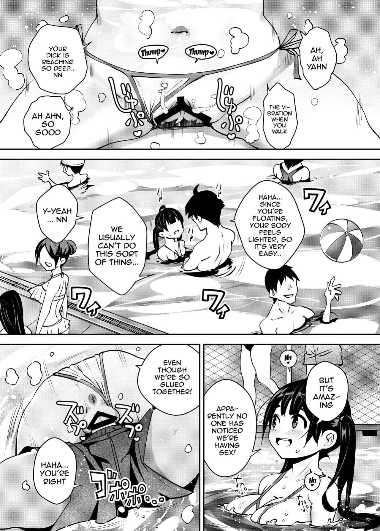 [ATTIC WORK SPACE (Ryoji)] Inakax 7! Pool to Kouishitsu de Kossori Ecchi Hen | Inakax 7! Having Sneaky Sex In The Pool And The Locker Room