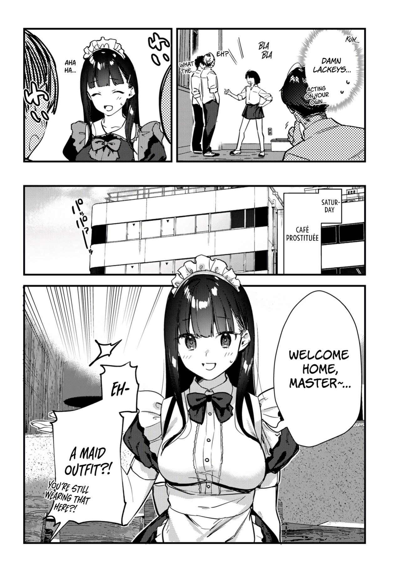 [08BASE (Tohyama eight)] Suki na Ko no Beit Saki ga H na Service o Shiteiru 3 | My favorite girl's part-time job offers "H services" to regular customers 3 [Platinum Crown]