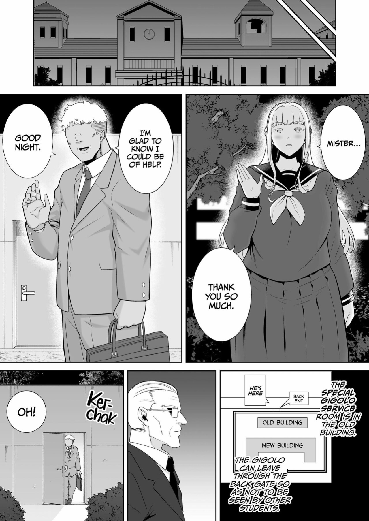 Seika Jogakuin Koutoubu Kounin Sao Oji-San 7