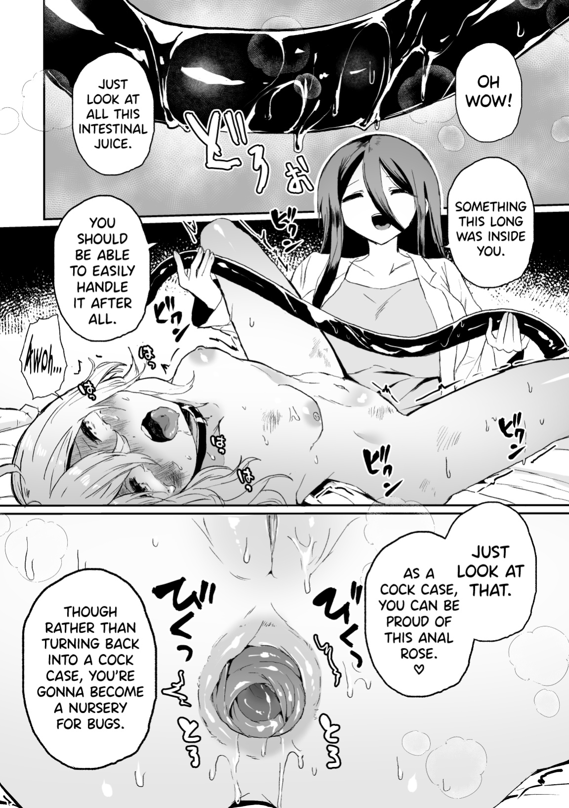 [Echiechi Kenzen Yuden (Girigiri Kenkou)] Haiki Sunzen Shoujo, Anal Kiseichuu Naedokoka Sairiyou [biribiri]
