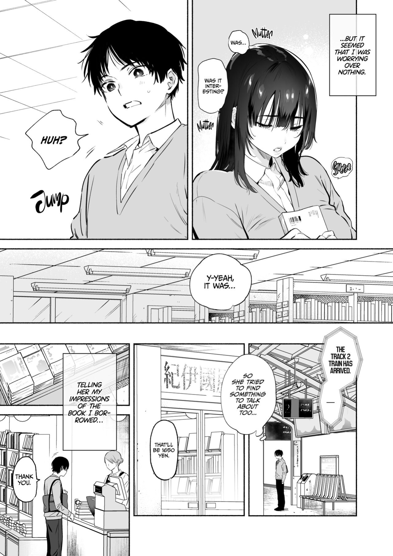 [Yuzuya (Yuzuha)] Mukuchi na Tosho Iin to Sex Zuke. | Addicted to Sex With a Taciturn Library Committee Member