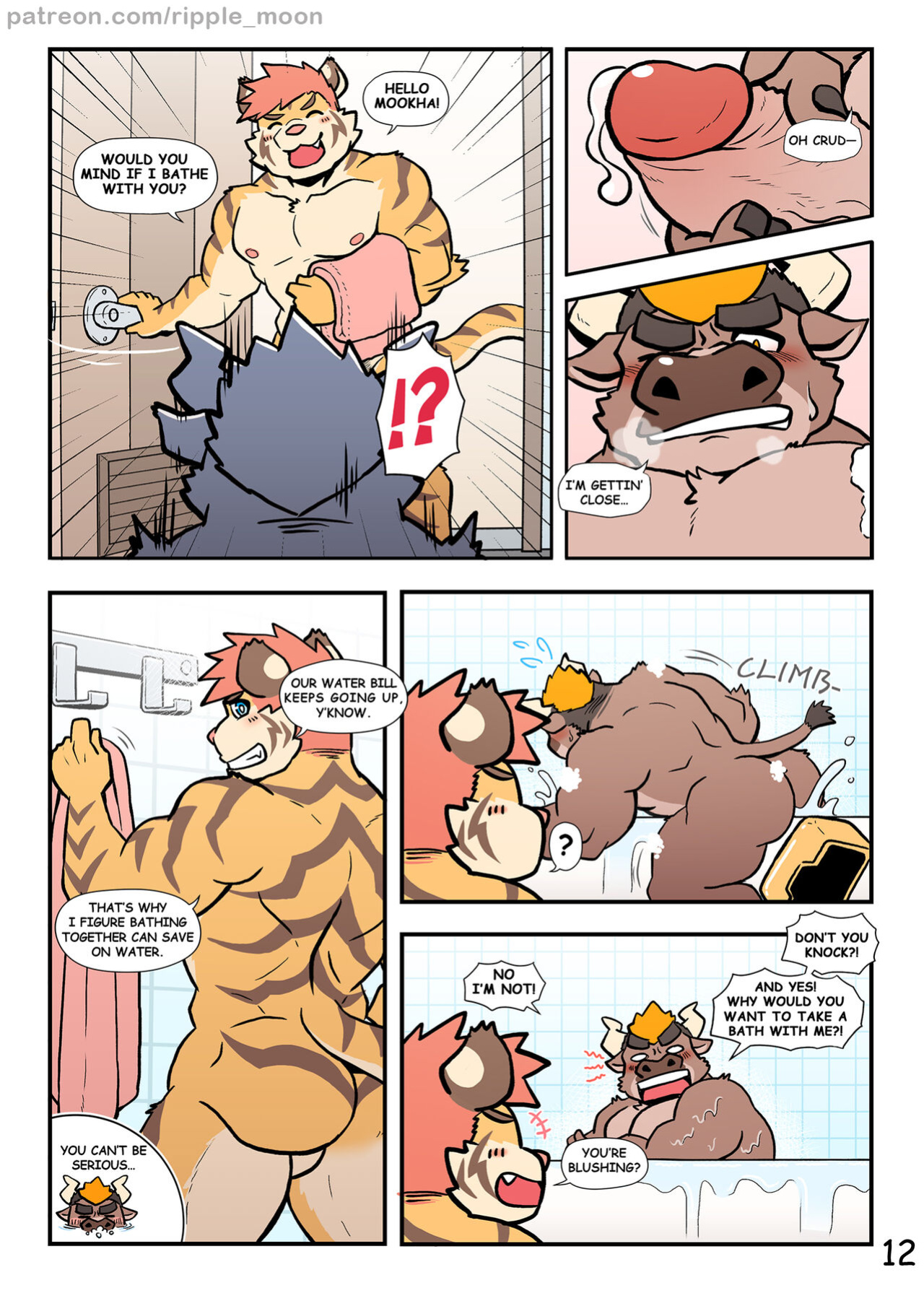 [Ripple Moon] My Milky Roomie 2: Milk Bath (Flat Color) (Complete)