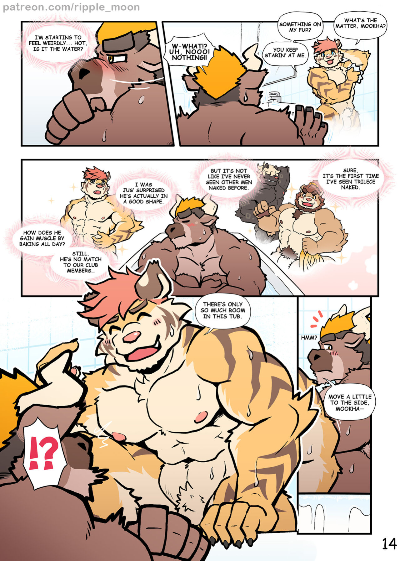 [Ripple Moon] My Milky Roomie 2: Milk Bath (Flat Color) (Complete)