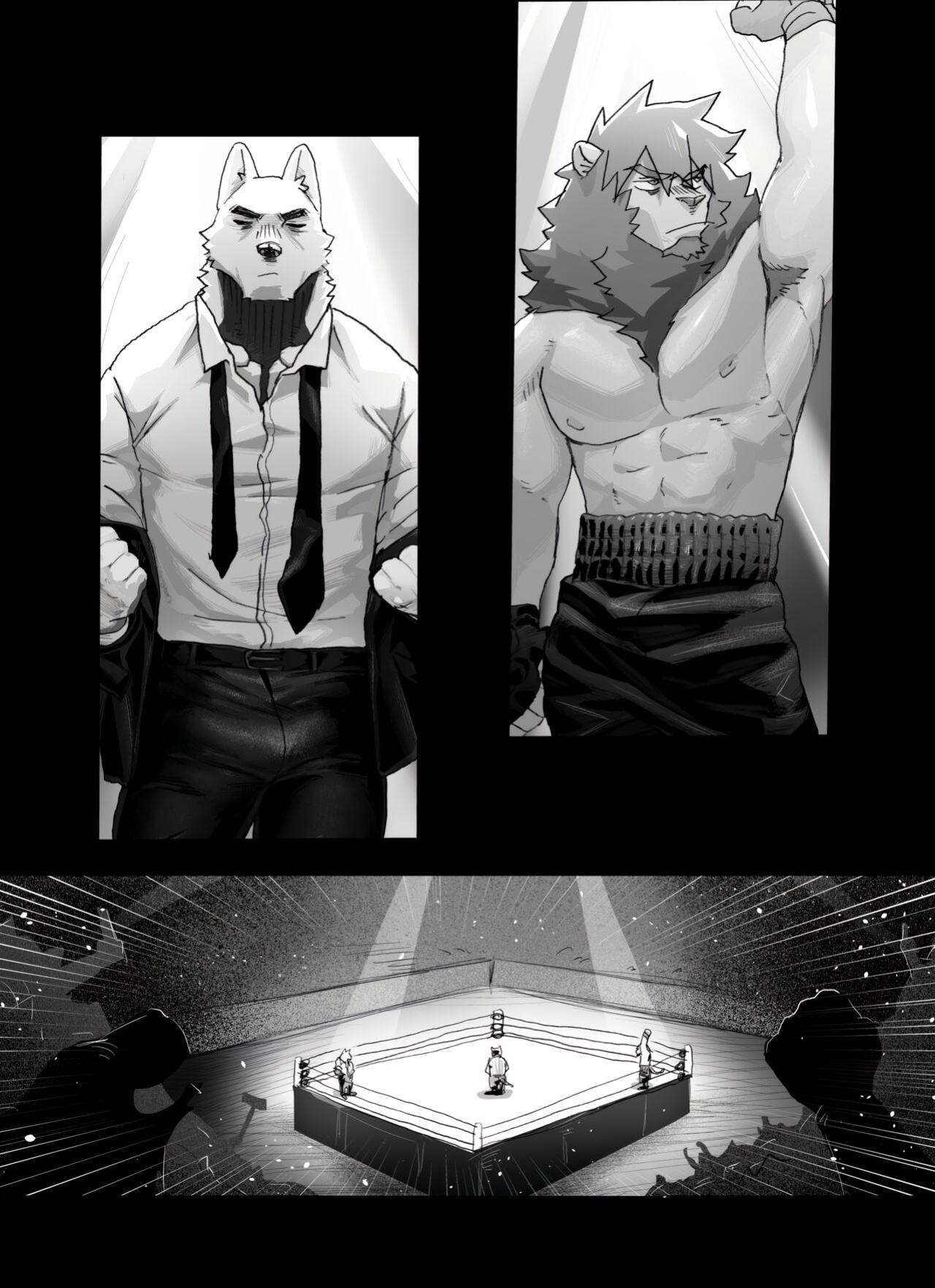(Shinshun Kemoket 8) [Sagyouba NOMNOM (Nomifuki)] BHB Kemo Pro Magazine